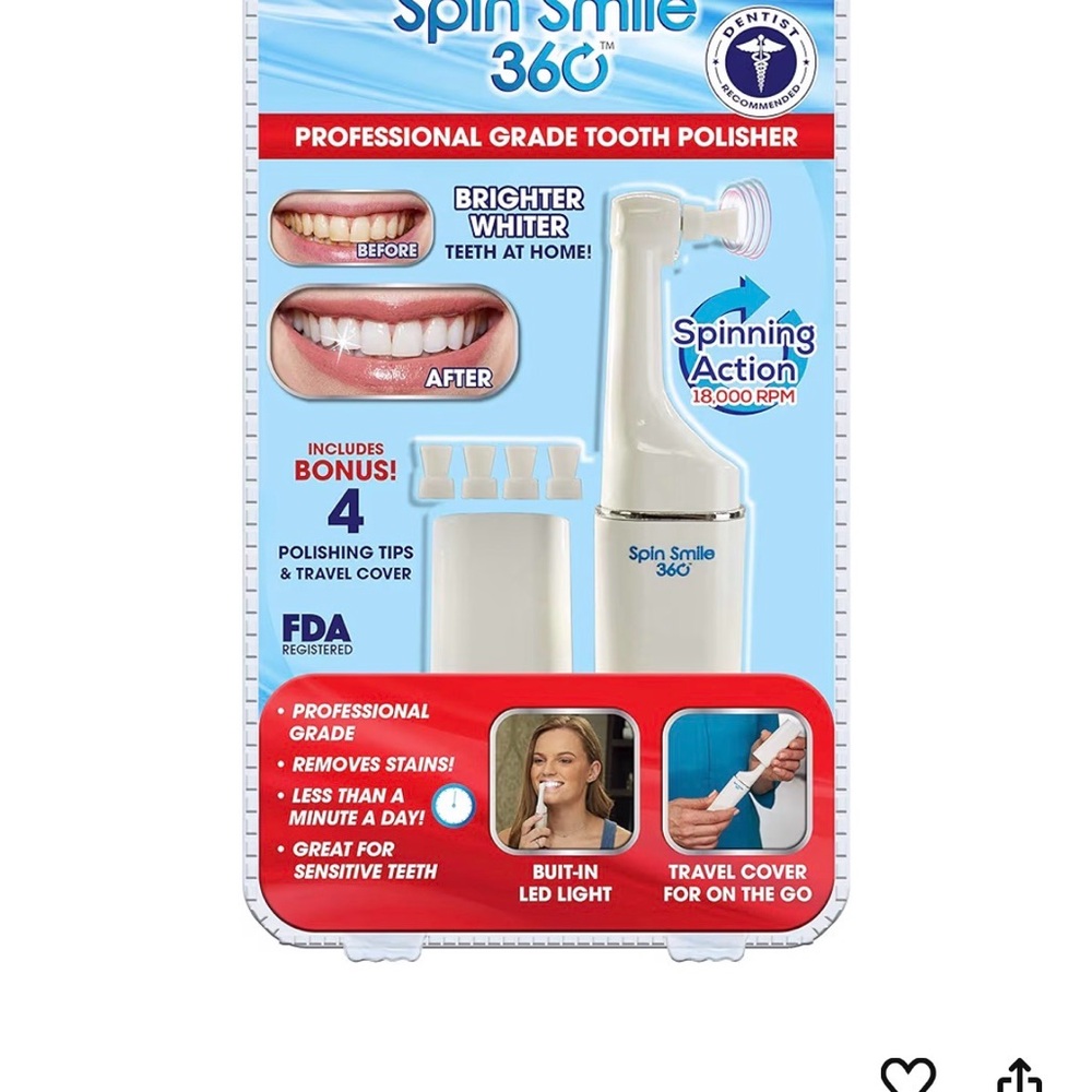 Spin Smile 360 Tooth Polisher